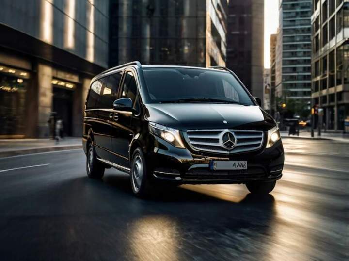 fourgonnette noire plaque immatriculation qui dit mercedes 1082211 22553